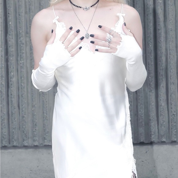 Brand New Rare H&M Satin Slip Dress - Picture 3 of 4